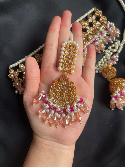 Zoya Gold-Plated Bindiya – (made to order)