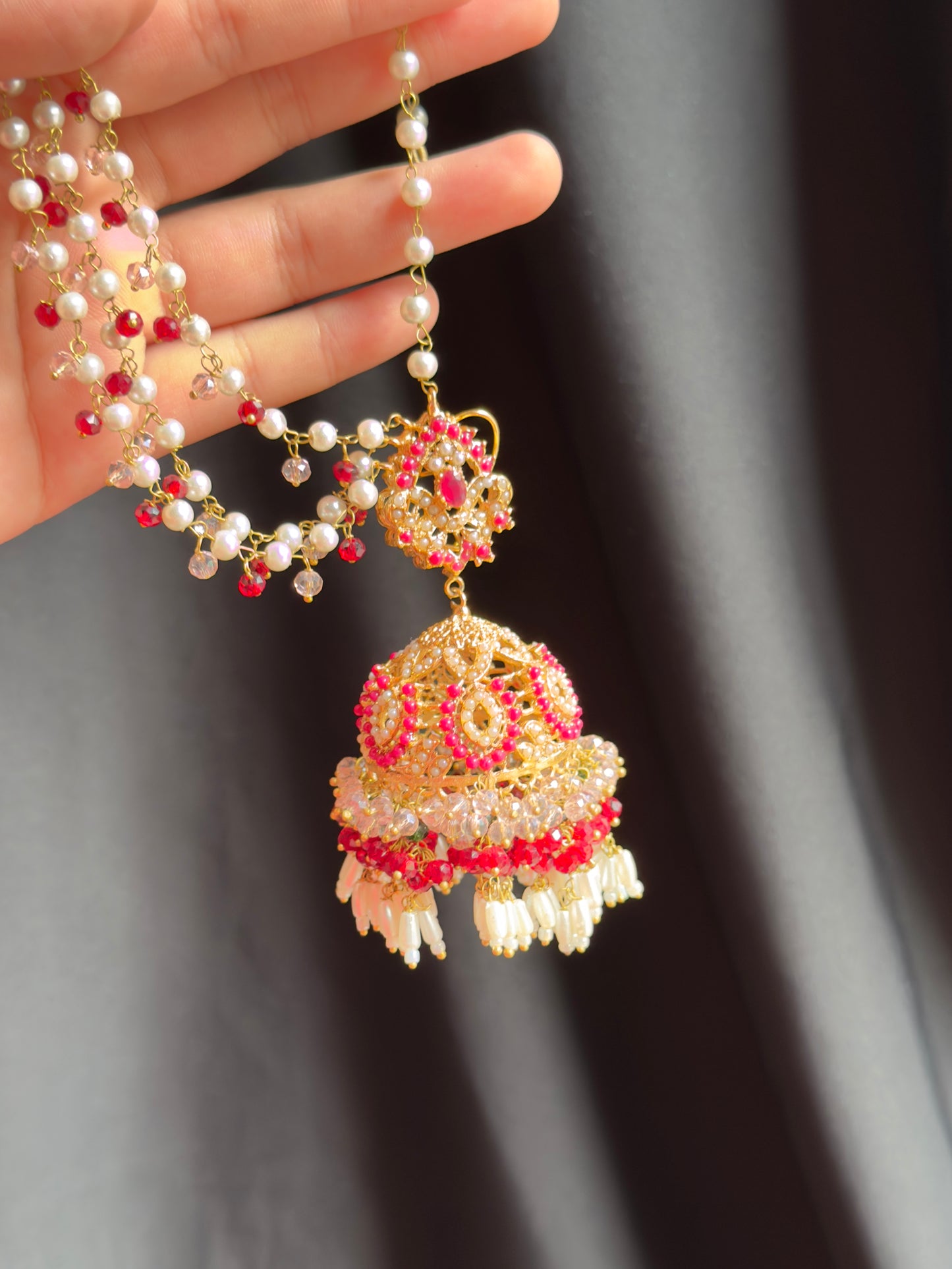 Laalima Jhumkay-Goldplated